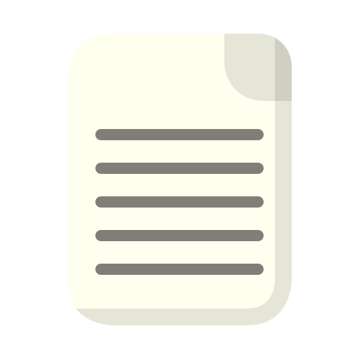 documento icono gratis