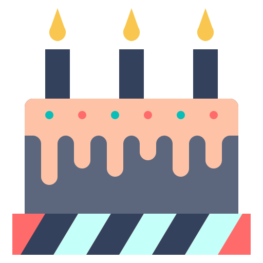 gâteau d'anniversaire Icône gratuit gâteau d'anniversaire Icône gratuit