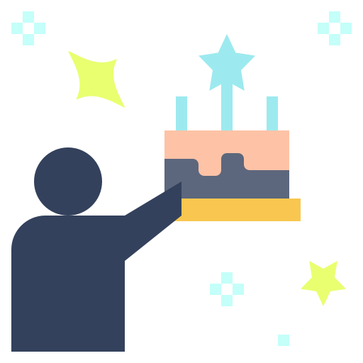 feliz cumpleaños icono gratis