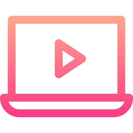 reproductor de video icono gratis