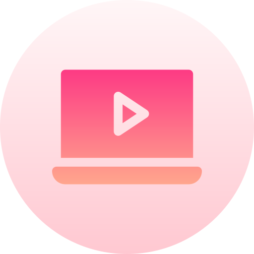 reproductor de video icono gratis