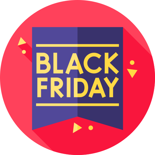 Black friday - free icon