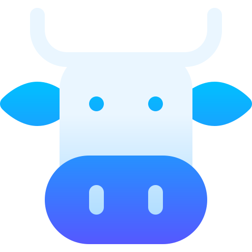 vaca icono gratis