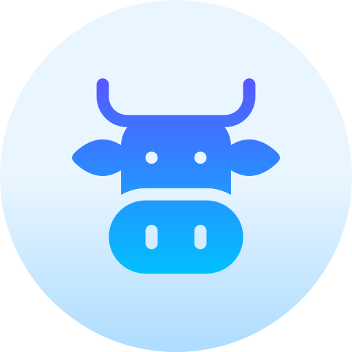 vaca icono gratis