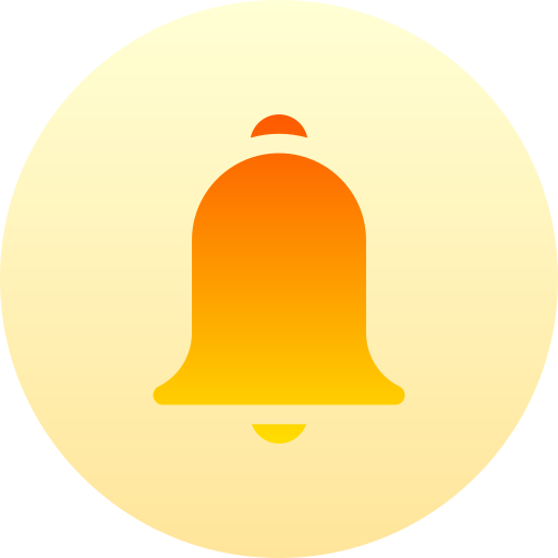 campana de notificación icono gratis