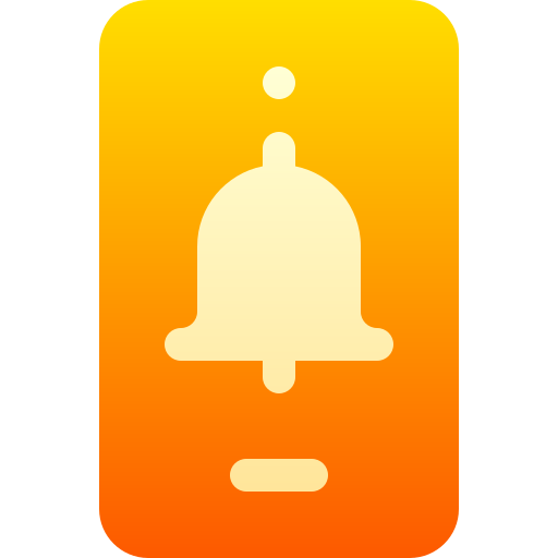 campana de notificación icono gratis