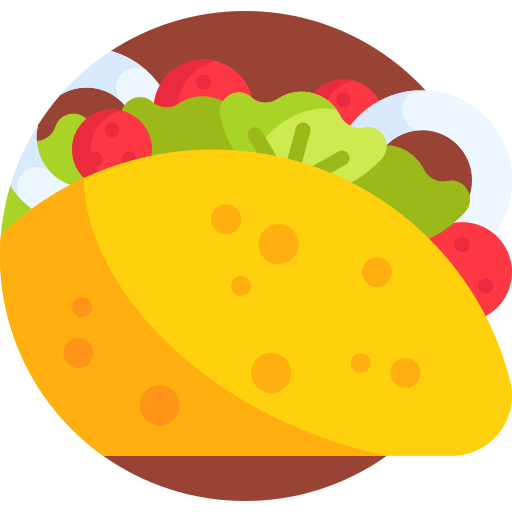 tacos icono gratis