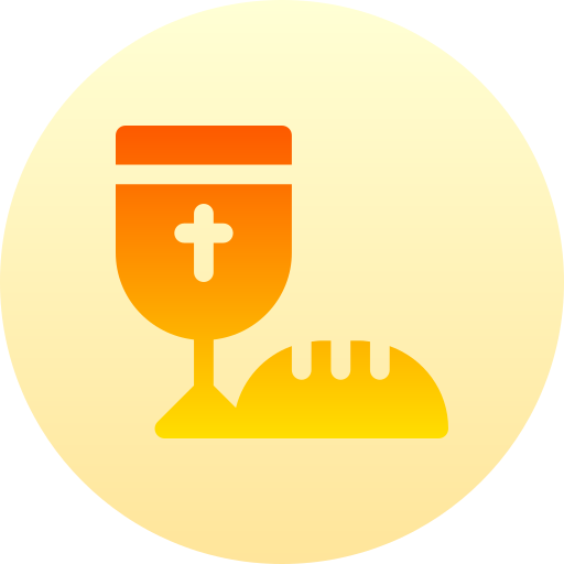 Communion Basic Gradient Circular icon