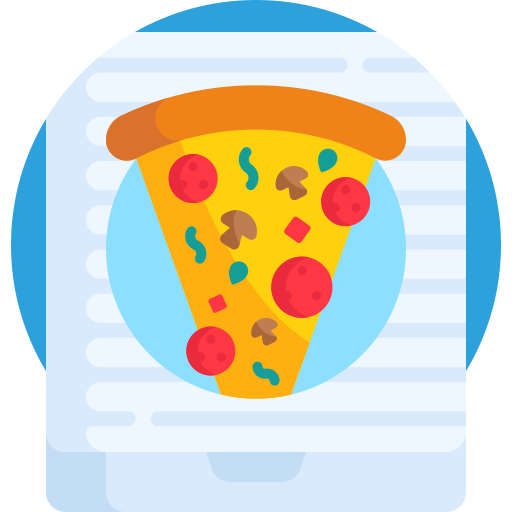 caja de pizza icono gratis