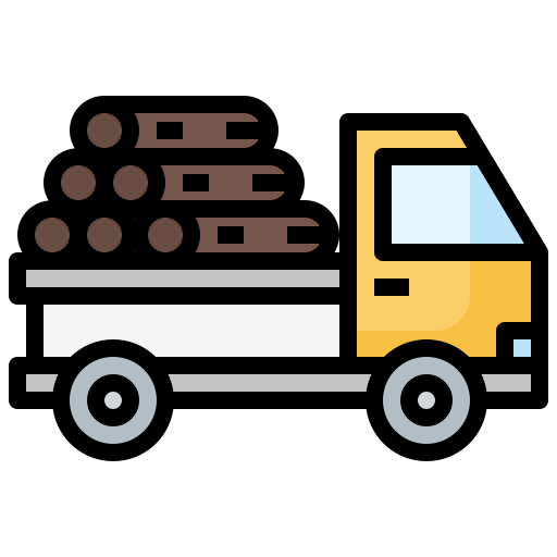 un camion Icône gratuit un camion Icône gratuit