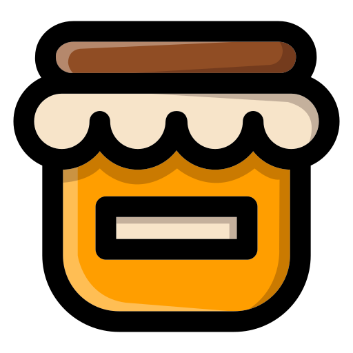 Honey jar Generic Outline Color icon