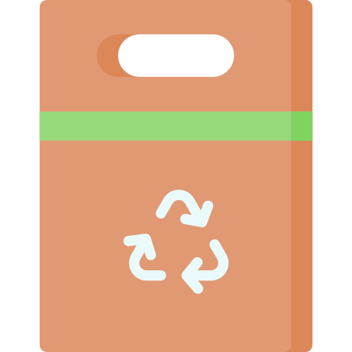 bolsa de reciclaje icono gratis