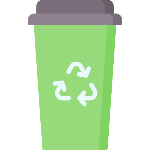 papelera de reciclaje icono gratis