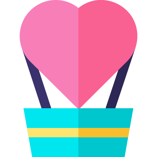 Hot air balloon free icon