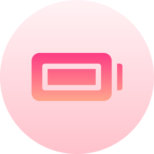 Battery status Basic Gradient Circular icon