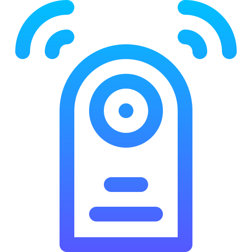control remoto de la cámara icono gratis