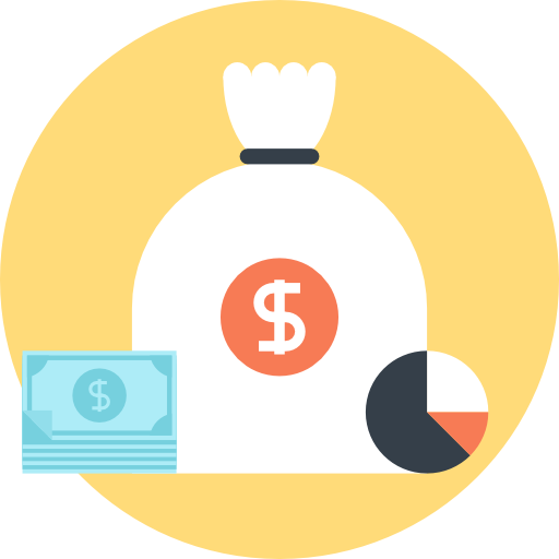 bolsa de dinheiro grátis ícone