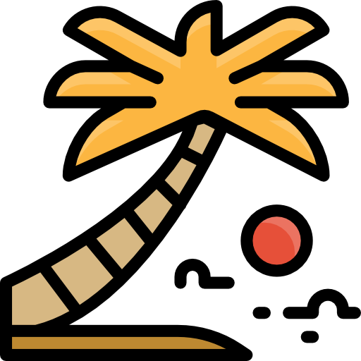 바닷가 무료 아이콘