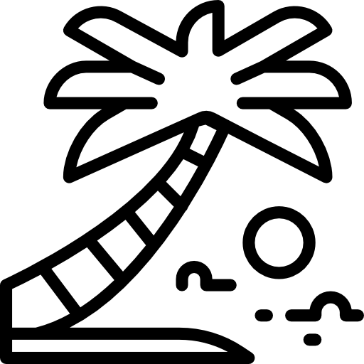 바닷가 무료 아이콘