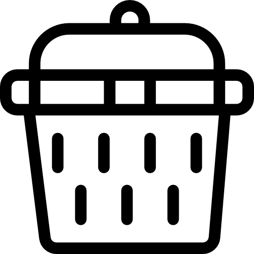 Shopping basket Linector Lineal icon