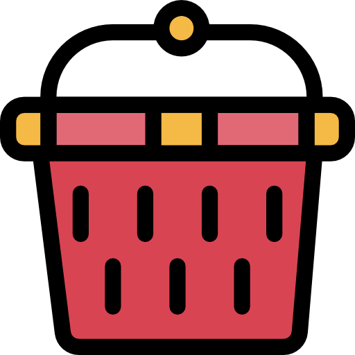 Shopping basket Linector Lineal Color icon