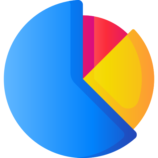 gráfico circular icono gratis