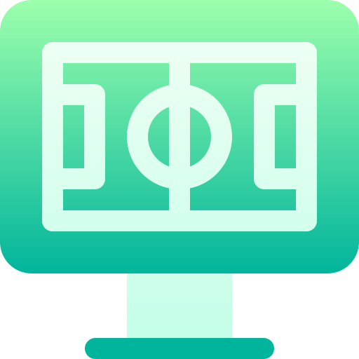 deportes en vivo icono gratis