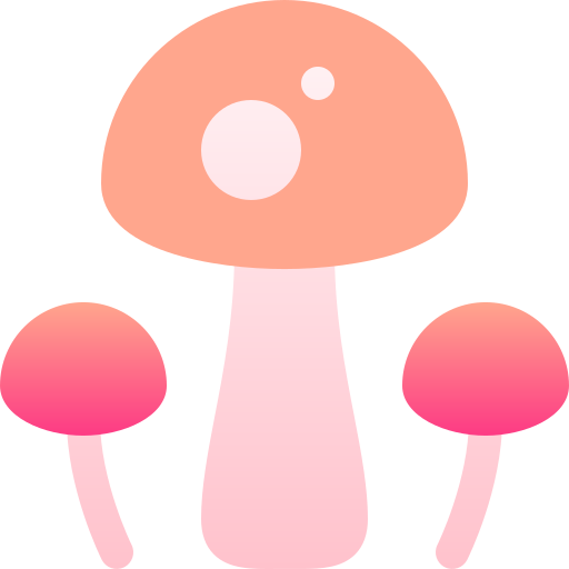 Mushrooms Basic Gradient Gradient icon