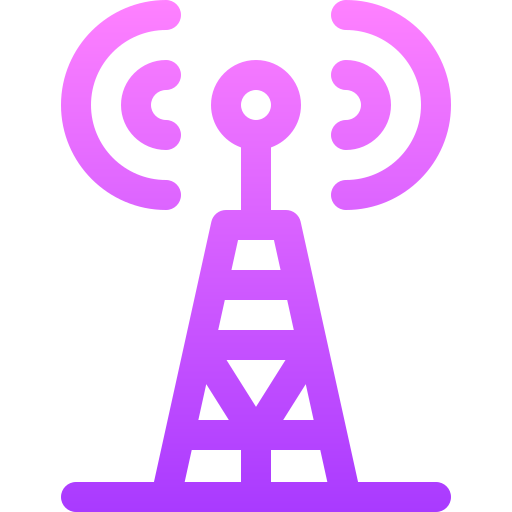 torre de comunicación icono gratis