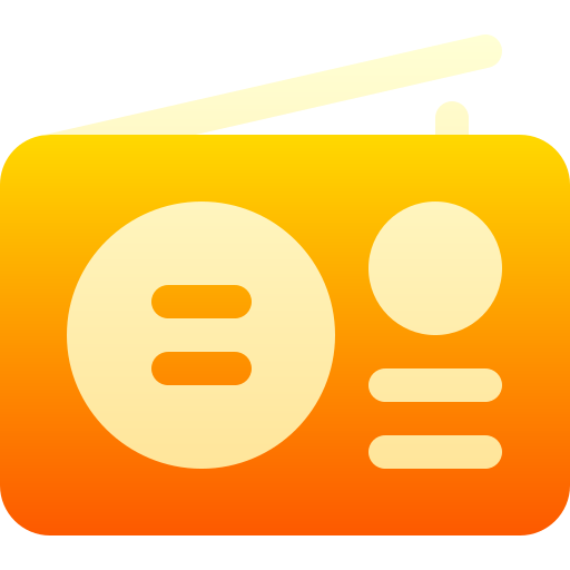 rádio grátis ícone