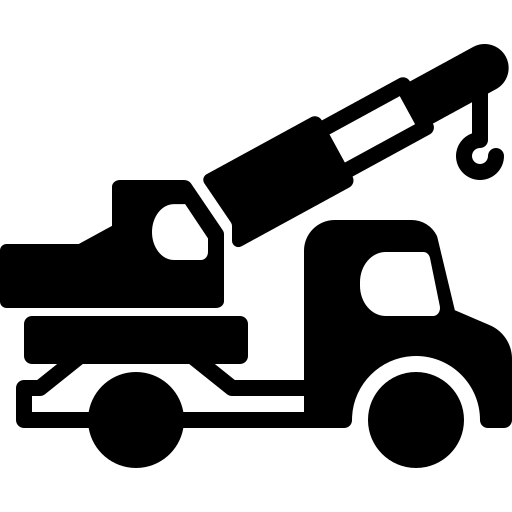 Crane truck - free icon