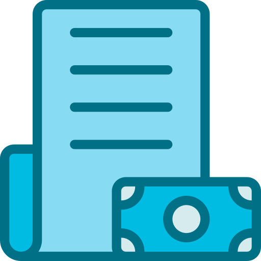 Invoice Generic Outline Color icon