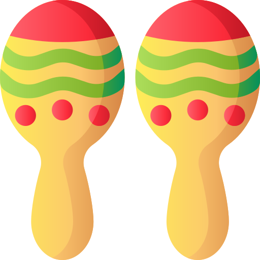 maracas icono gratis