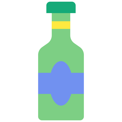 Beer Bottle Good Ware Flat Icon