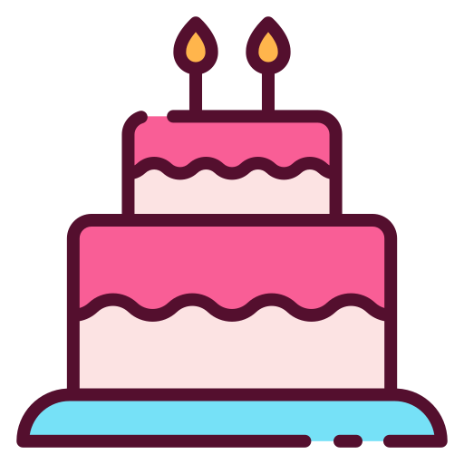 gâteau d'anniversaire Icône gratuit