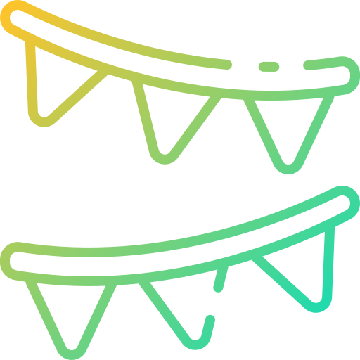 guirnalda icono gratis