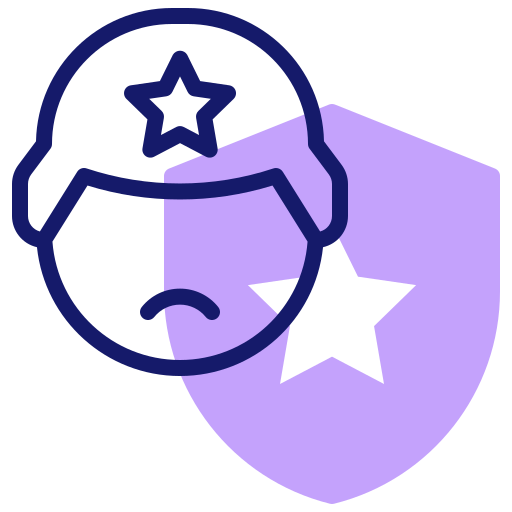militaire Icône gratuit