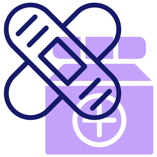 aides de bande Icône gratuit