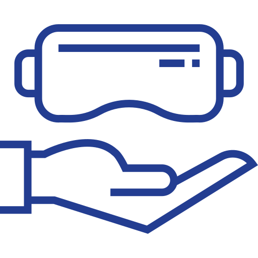 lunettes virtuelles Icône gratuit