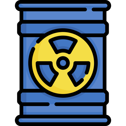 radioactivo icono gratis