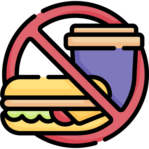 no junk food clipart