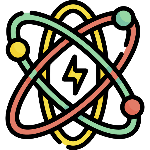 Atomic energy free icon Atomic energy free icon