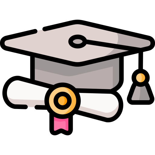 graduación icono gratis