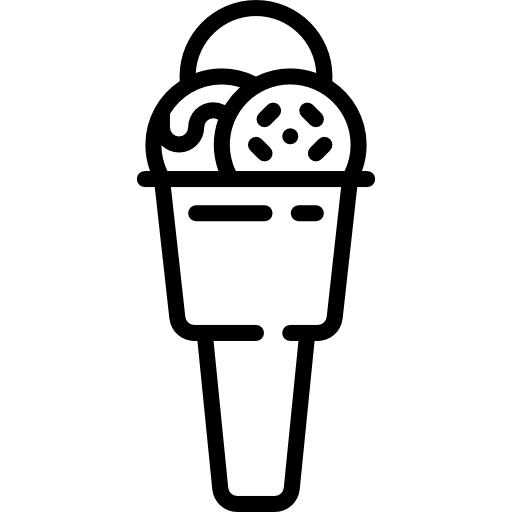 helado icono gratis