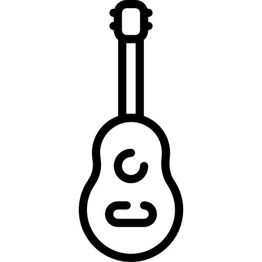 guitarra icono gratis