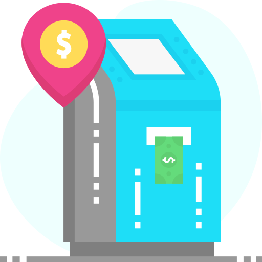 Atm machine free icon Atm machine free icon