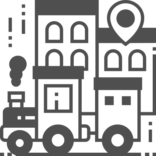 estación de ferrocarril icono gratis