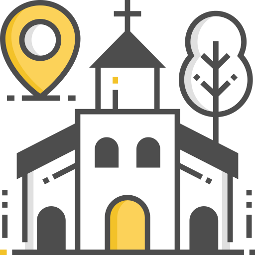 Église Icône gratuit Église Icône gratuit