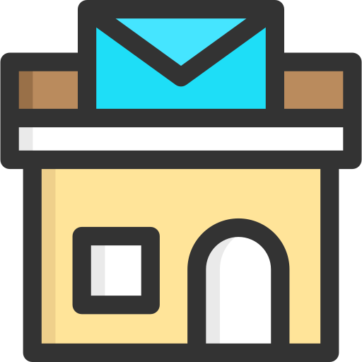 oficina postal icono gratis