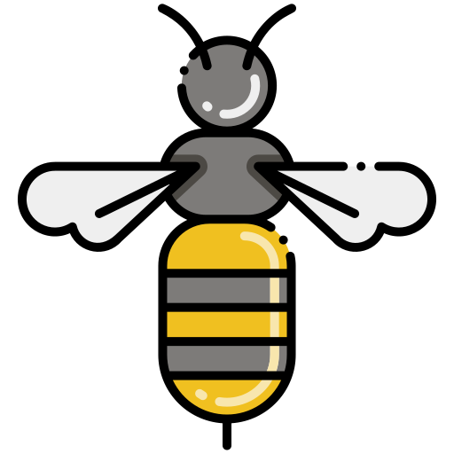 abeja icono gratis